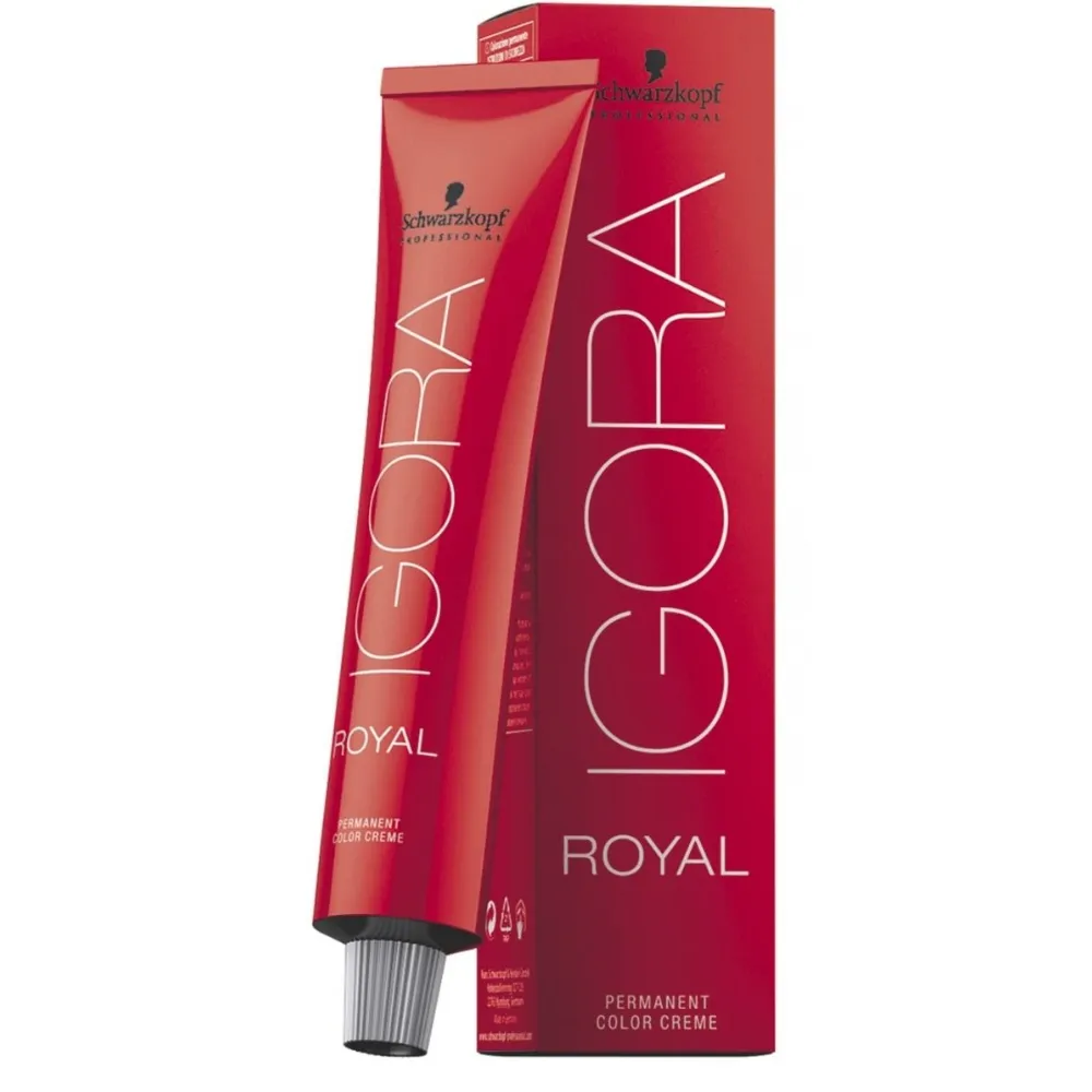 Schwarzkopf Professional Crema Colorante Igora Royal 60ml - 0.11 Tono Mezcla Argenta - Imagen 1